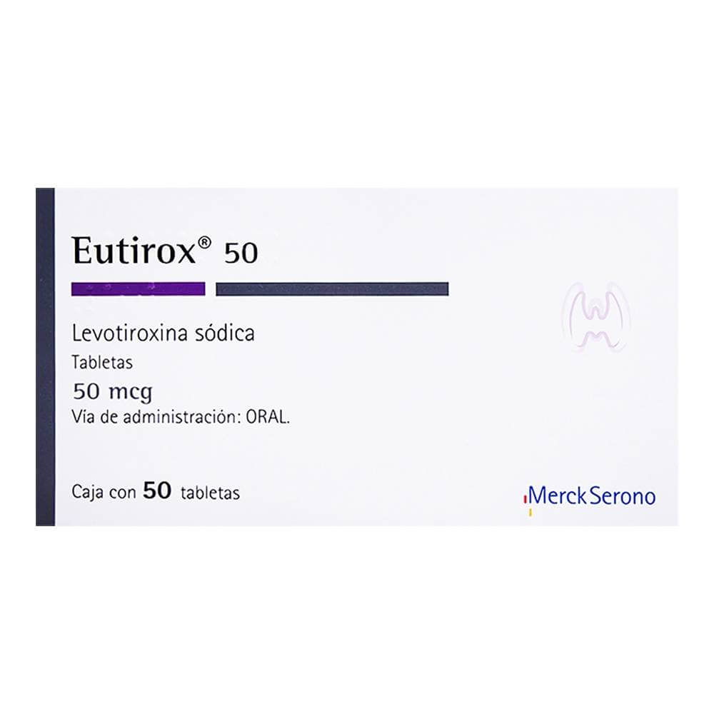 Euthyrox-T4-50mcg-50tabs - MerckSerono | STERO.is