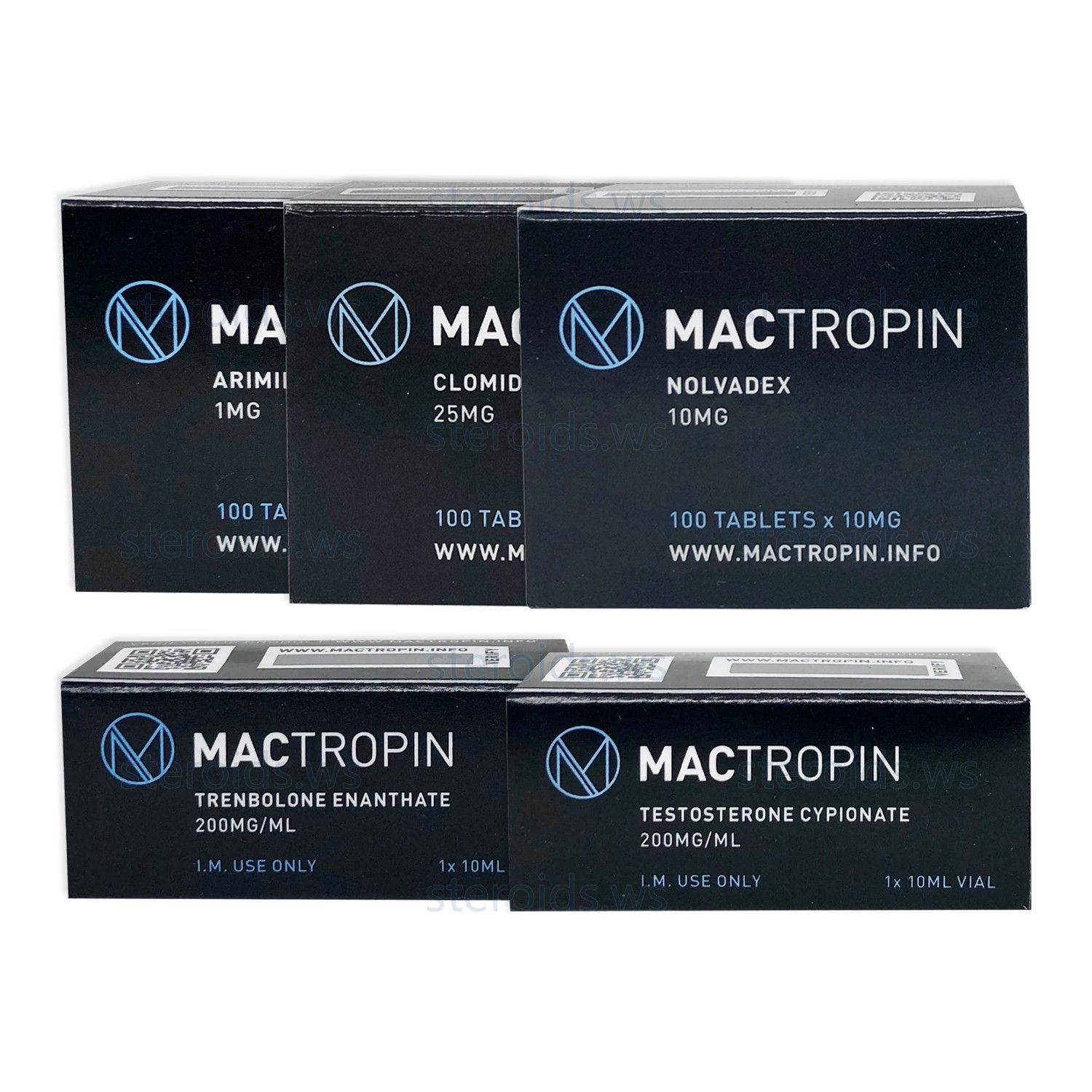 Pack masse maigre - 10 semaines (Testostérone cypionate -Trenbolone  énanthate) Mactropin | STERO.est