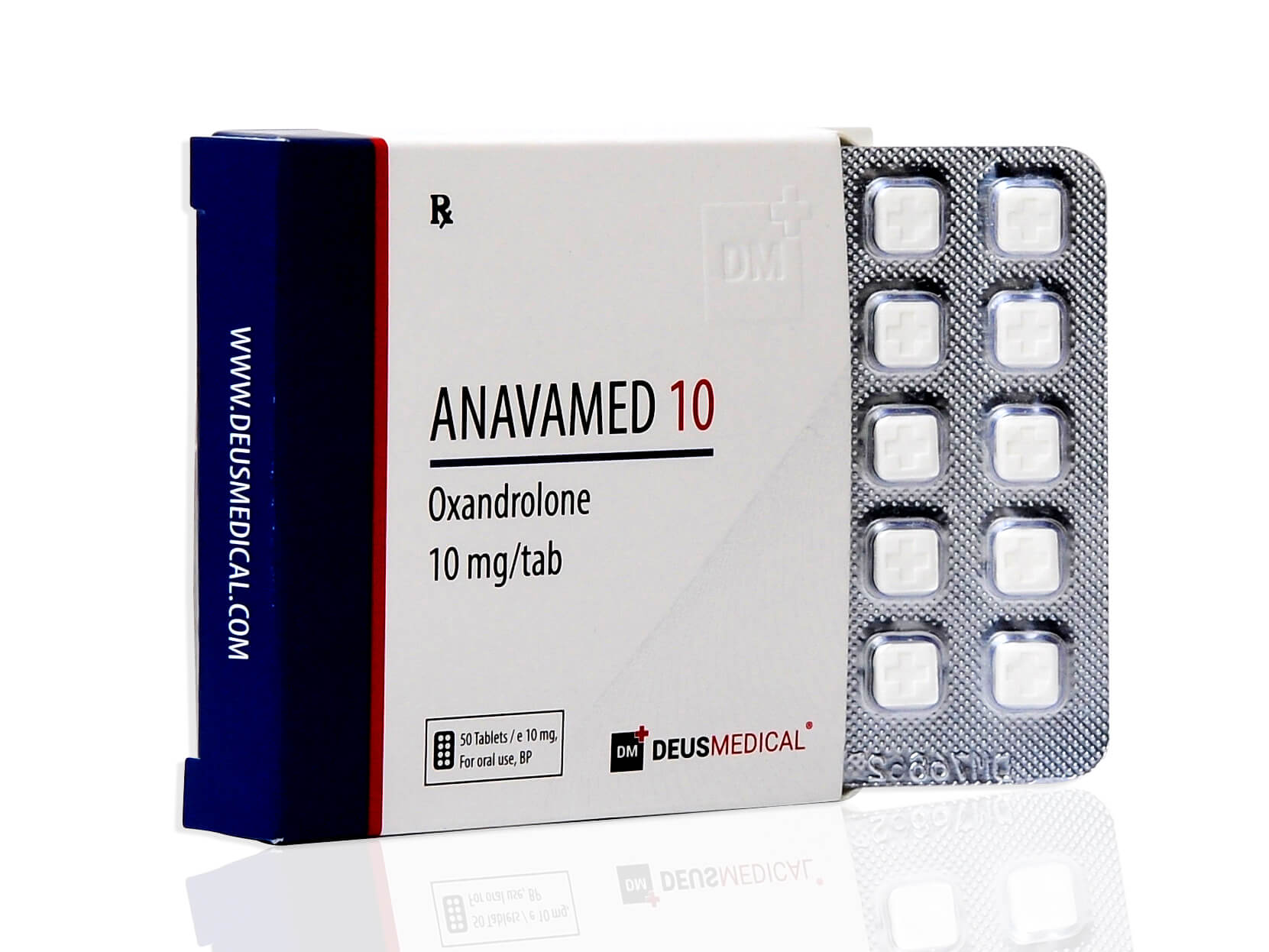 ANAVAMED 10 (Oxandrolone) - 50tabs of 10mg - DEUS-MEDICAL | STERO.is