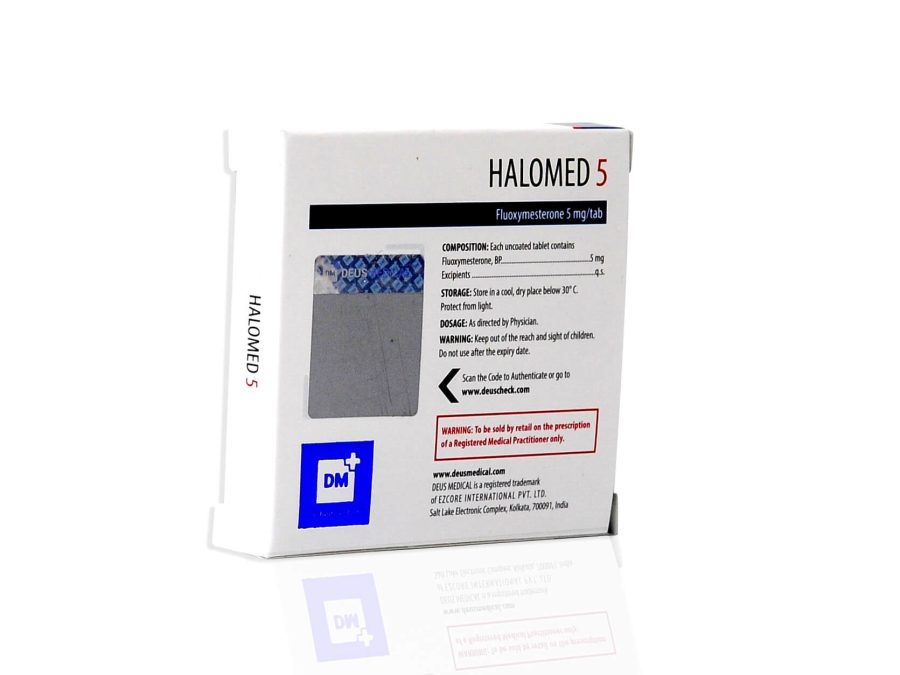 HALOMED 5 (Fluoxymesterone) - 50tabs of 5mg - DEUS-MEDICAL – Image 2