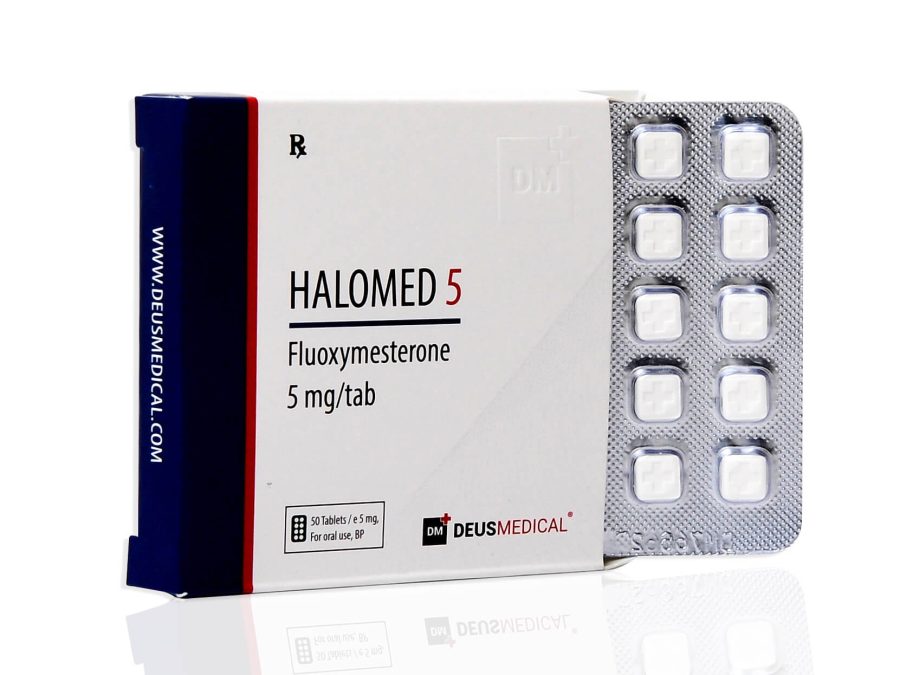 HALOMED 5 (Fluoxymesteron) - 50 tabletten van 5 mg - DEUS-MEDICAL