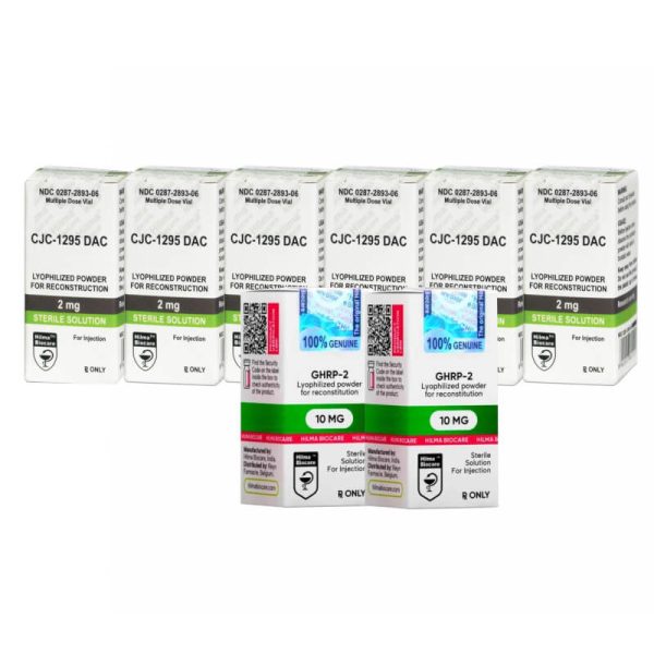 Peptides Pack Bulking Intermediate – 12 týdnů (GHRP-2 / CJC 1295 DAC) Hilma biocare