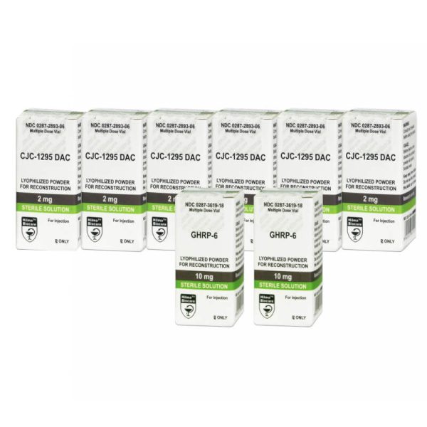 Peptides Pack Bulking Intermediate – 12 týdnů (GHRP-6 / CJC 1295 DAC) Hilma biocare
