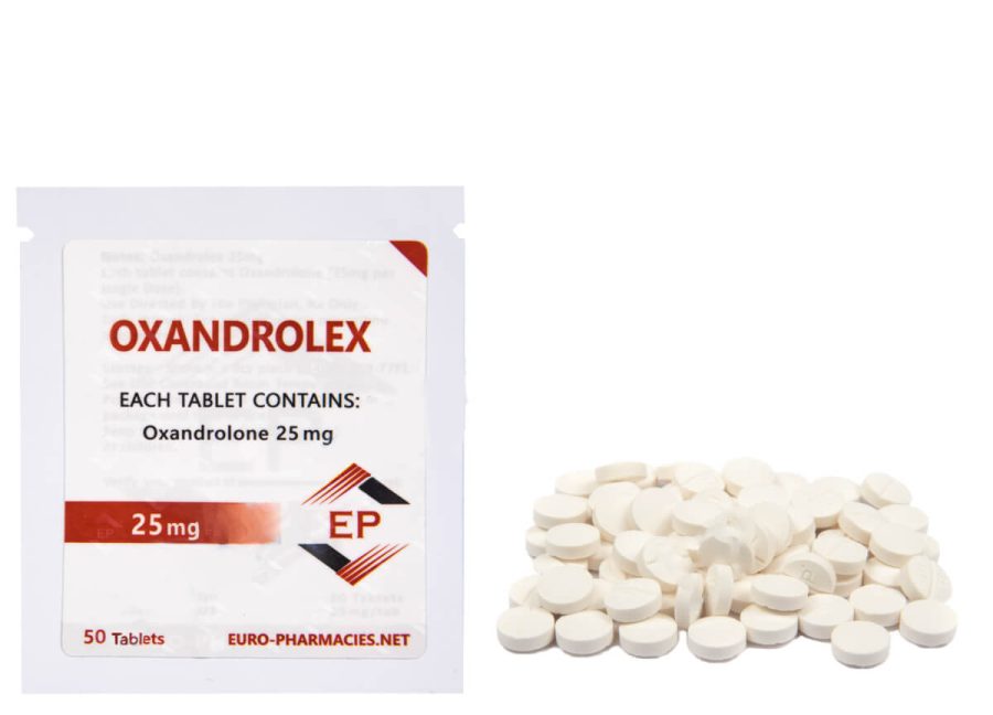 Oxandrolex 25 (Anavar) - 25mg/scheda -50 compresse/sacchetto - Euro Farmacie