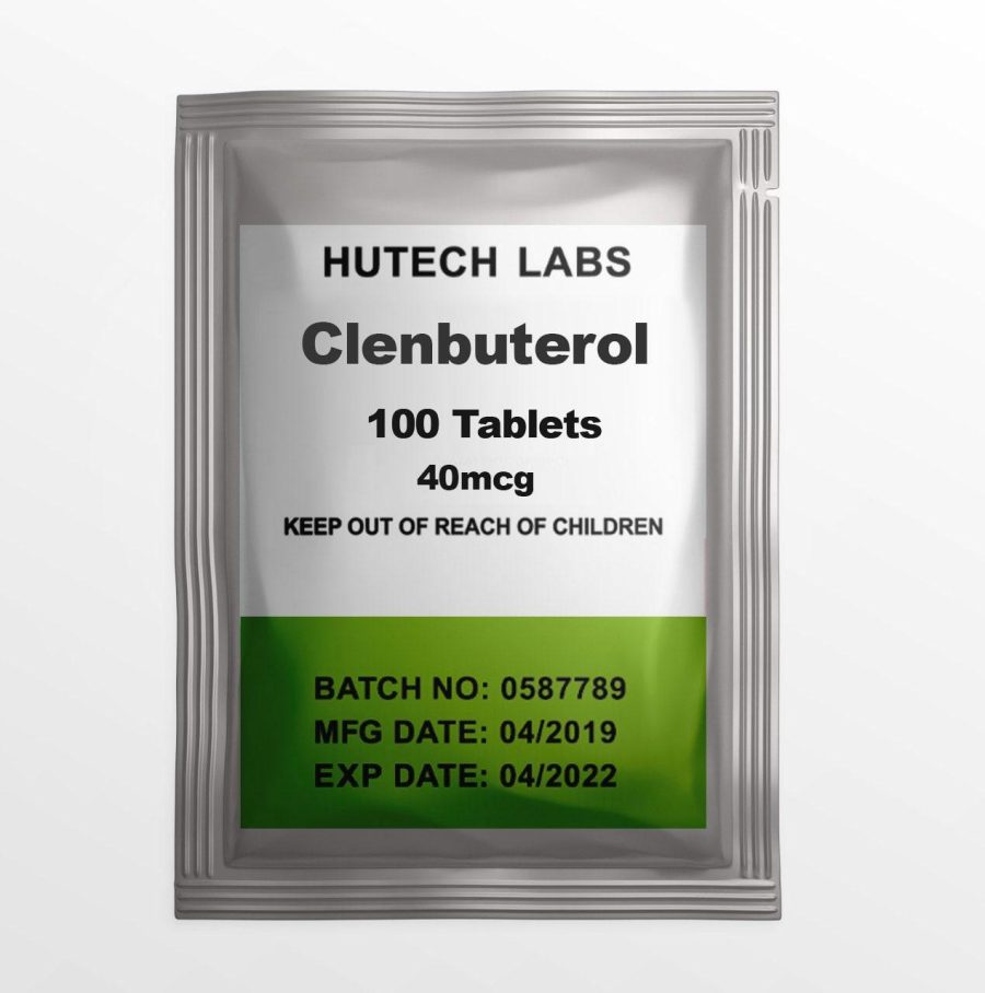 Clenbuterolo 40mcg 100 compresse - HUTECH