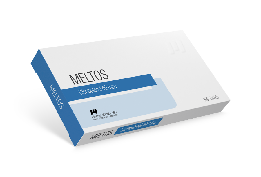 MELTOS - Klenbuterol 40mcg 100tabs - Pharmacom