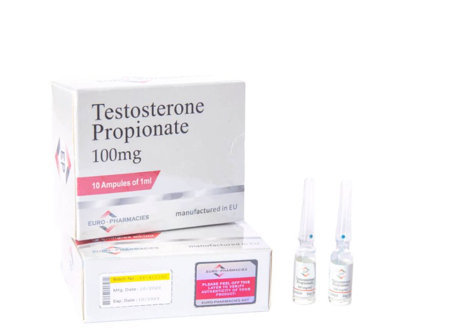10 amp - Propionato de testosterona - 100 mg / ml 1ml / amp - Euro Pharmacies