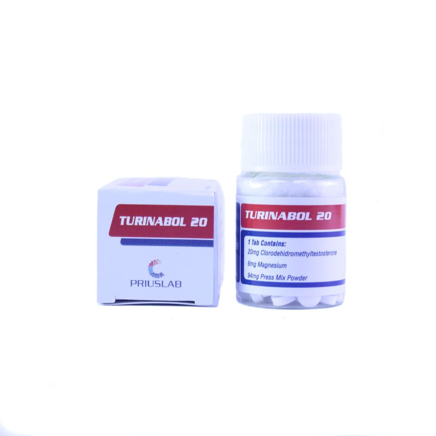 Turinabol 20 - 100 compresse da 20 mg - Prius Lab