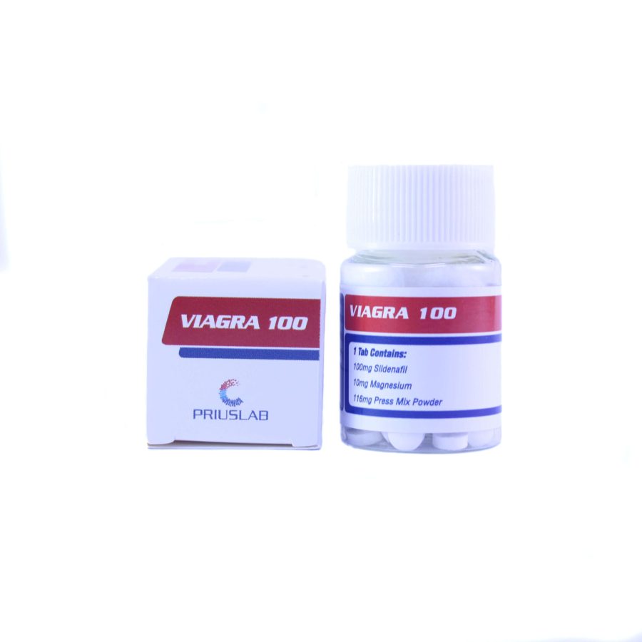 Sildenafil 100 (Viagra) - 50 tabsów po 100mg - Prius Lab