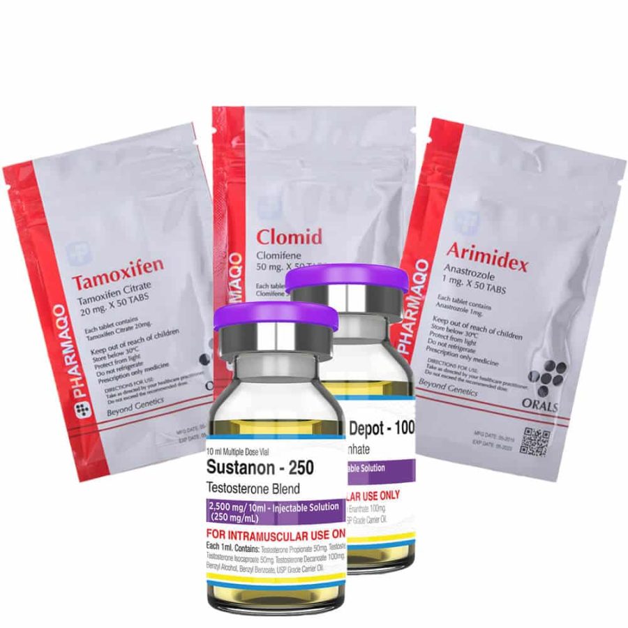 6 LEAN MUSCLE PACK INIETTARE SUSTANON PRIMOBOLAN PCT 8 settimane Pharmaqo Labs