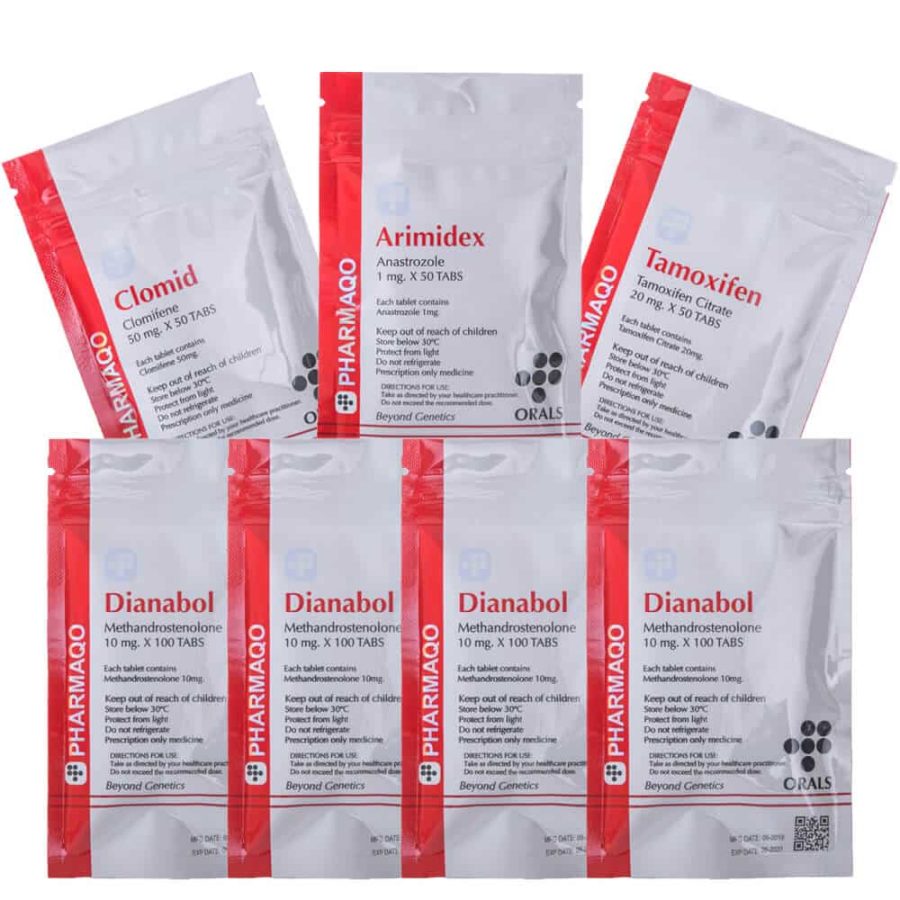 8 Erweitertes Masseaufbaupaket DIANABOL PCT 8 Wochen Pharmaqo Labs