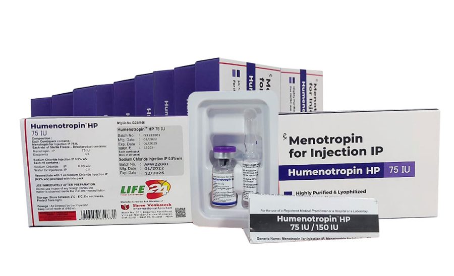 HOMENOTROPIN HP 75UI - Ménotropine - Shree Venkatesh