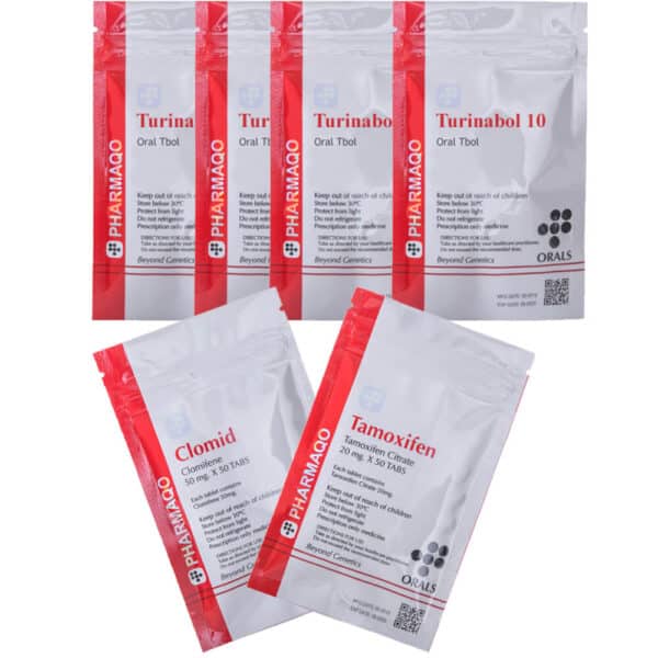 Pack masse maigre - 8 semaines (Turinabol) Pharmaqo Labs