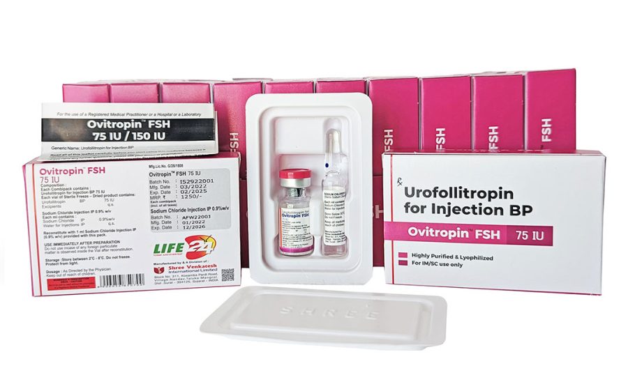 OVITROPIN FSH 75IU - Urofolitropina - Shree Venkatesh