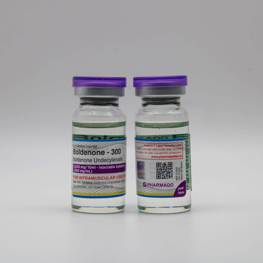 Boldenone 300 - Boldenone Undecylenate 300mg/ml - 10ml vial - Pharmaqo Labs - Afbeelding 2