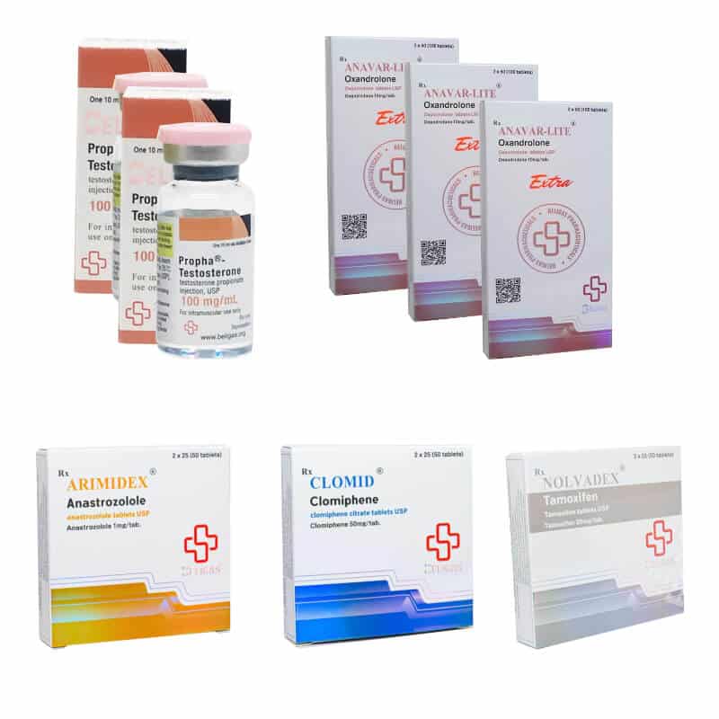 Balení Strength PTO Anavar Test P 6 týdnů Beligas pharmaceuticals International