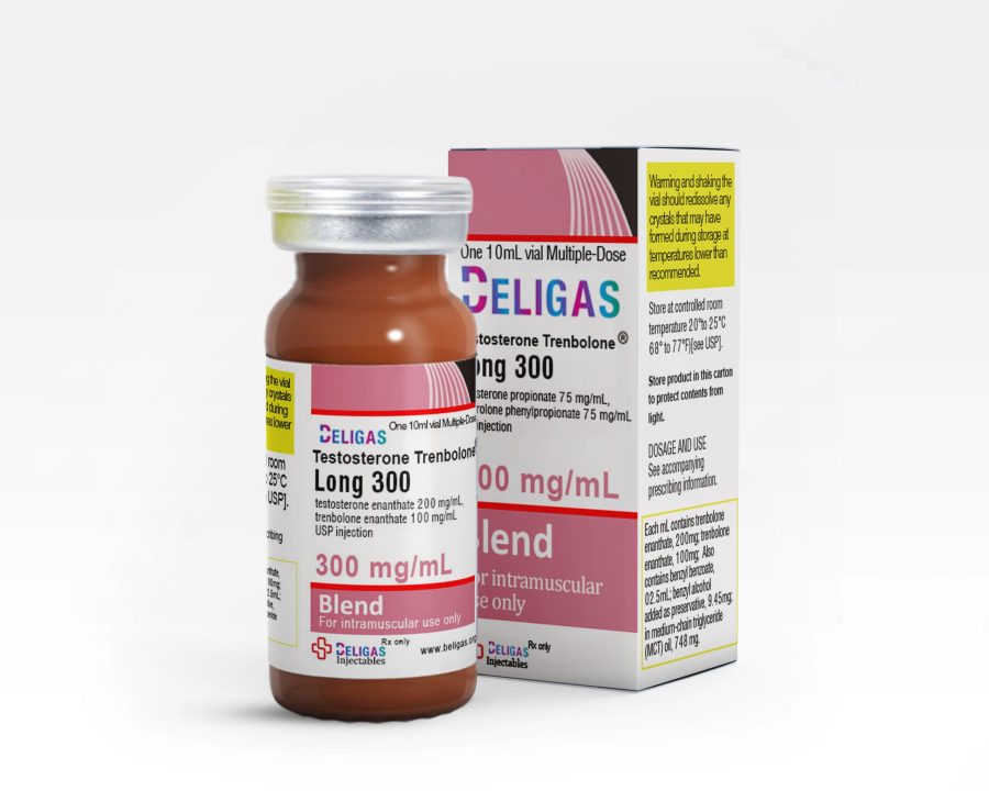 Testosteron Trenbolon Długi 300mg/ml - BELIGAS UE Krajowy