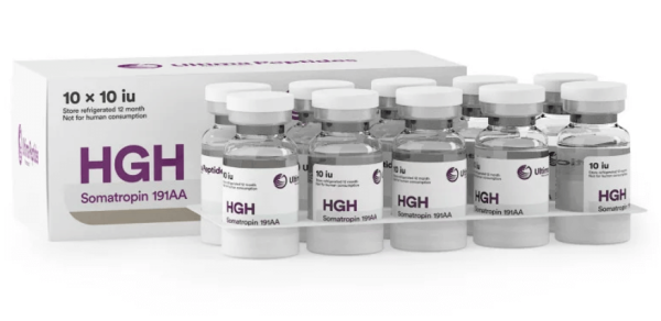 Ultima-HGH 10 x 10 IE - 10 flesjes x 10 IE - UltimaPeptides World