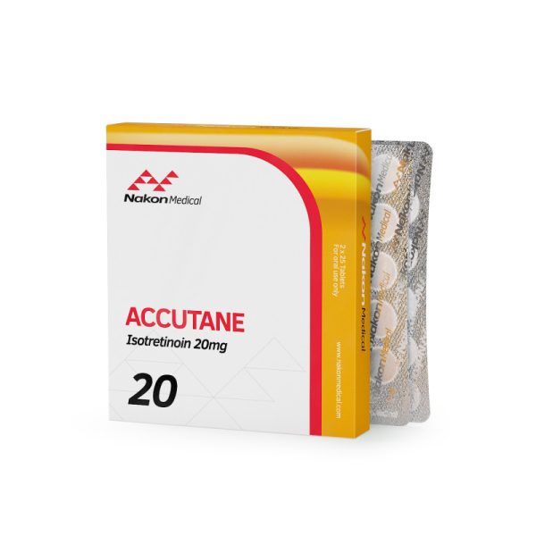 Accutane 20 (50 comprimés x 20 mg) - NakonWorld