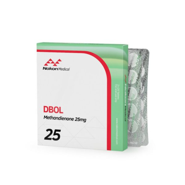 Dbol 25 (50 tabletek x 25 mg) - NakonWorld
