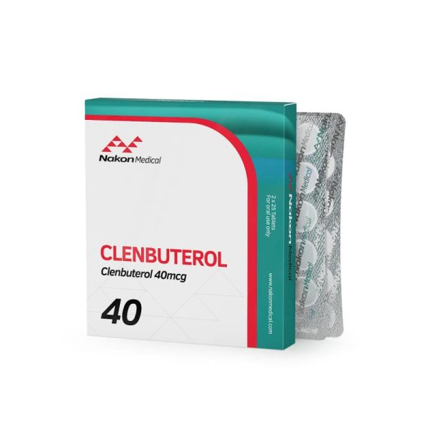 Clenbuterol 40 (50 pills x 40 mcg) - NakonWorld