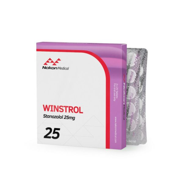 Winstrol 25 (50 pills x 25 mg) - NakonWorld