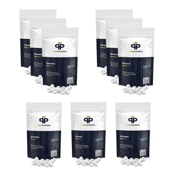 Pack lean mass advanced- 8 weeks (Dianabol-Winstrol) Prime Pharma