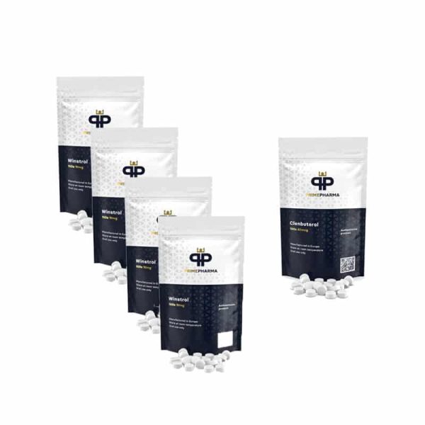 Shredding pack - 10 weeks (Clenbuterol - Winstrol) Prime Pharma