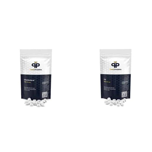 Shredding pack - 8 weeks (Clenbuterol/Cytomel) Prime Pharma