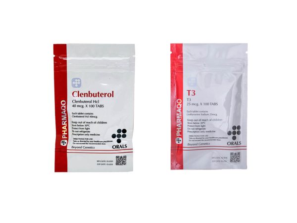 Pack Shredded- 8 weeks (Clenbuterol/Cytomel) Pharmaqo