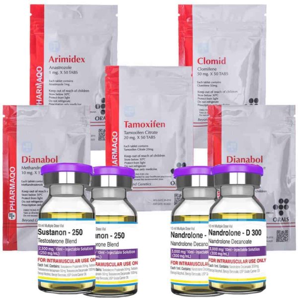 Bulking Pack - 8 weeks (Sustanon/Deca/Dianabol) Pharmaqo