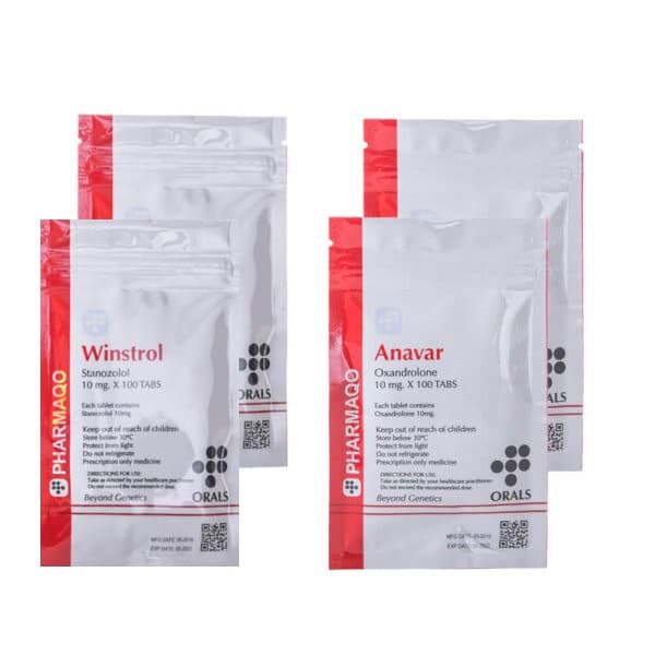 Lean mass pack- 6 Weeks (Winstrol - Anavar) Pharmaqo