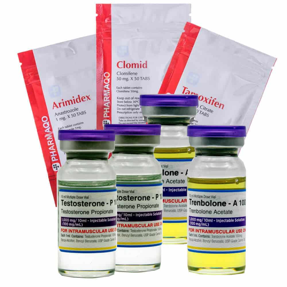 Pack lean mass - 6 weeks (Testosterone propionate -Trenbolone acetate) Pharmaqo